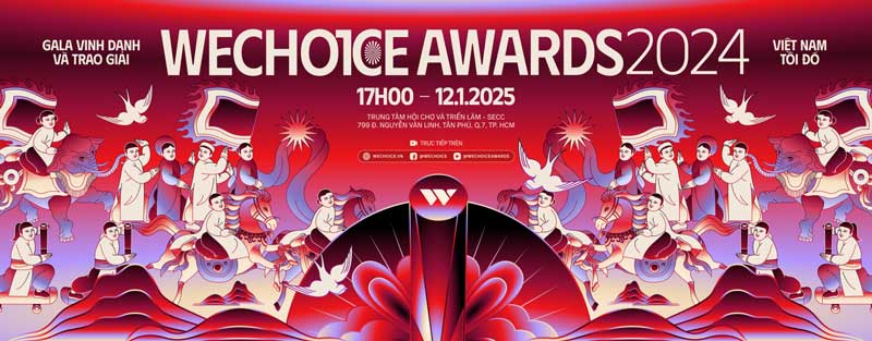 giải thưởng wechoice adwards 2024