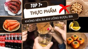 thực phẩm không nên ăn khi uống rượu bia