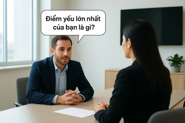 Trả lời câu hỏi phỏng vấn: "Điểm yếu lớn nhất của bạn là gì?"