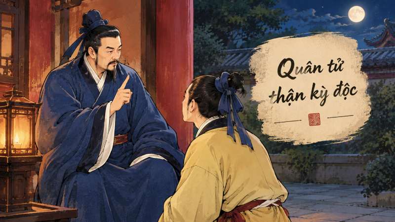 Nho giáo giải thích tư tưởng "thận độc"