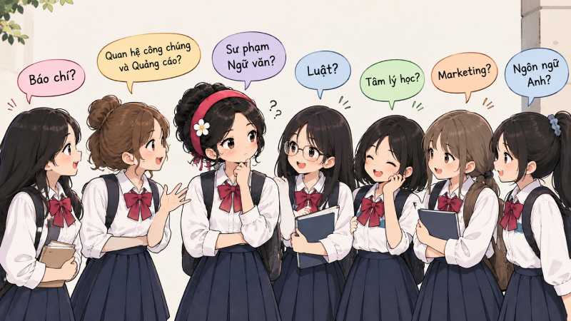 Học giỏi văn nên thi ngành nào, trường nào