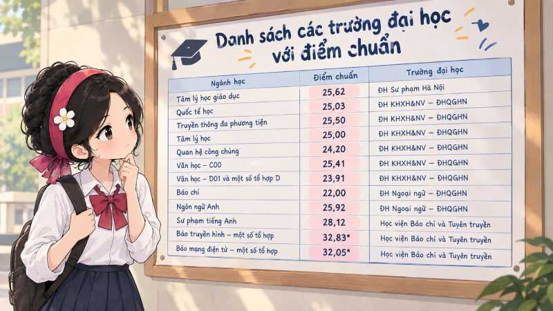 Học giỏi văn nên thi ngành nào, trường nào